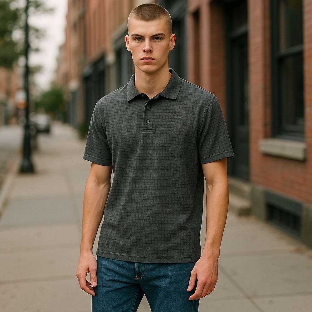 NWOT Geoffrey Beene Polo Shirt Golf Shirt Men's Short Sleeve Size Small
